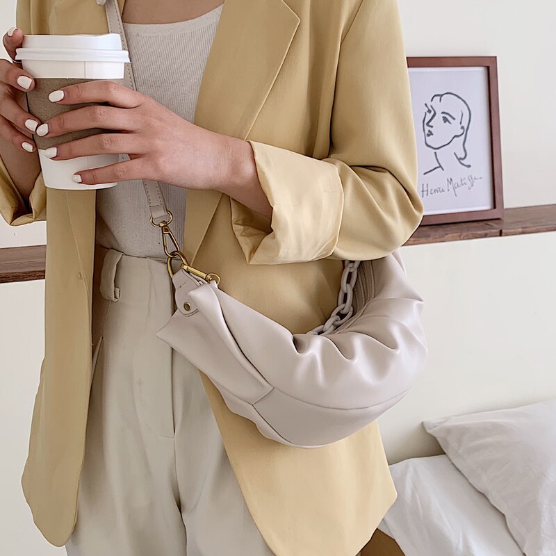 Moda bolsa de ombro chique saco das axilas para feminino pacote quadrado acrílico corrente pacote festa embreagem carteira bolsas bolsos mujer