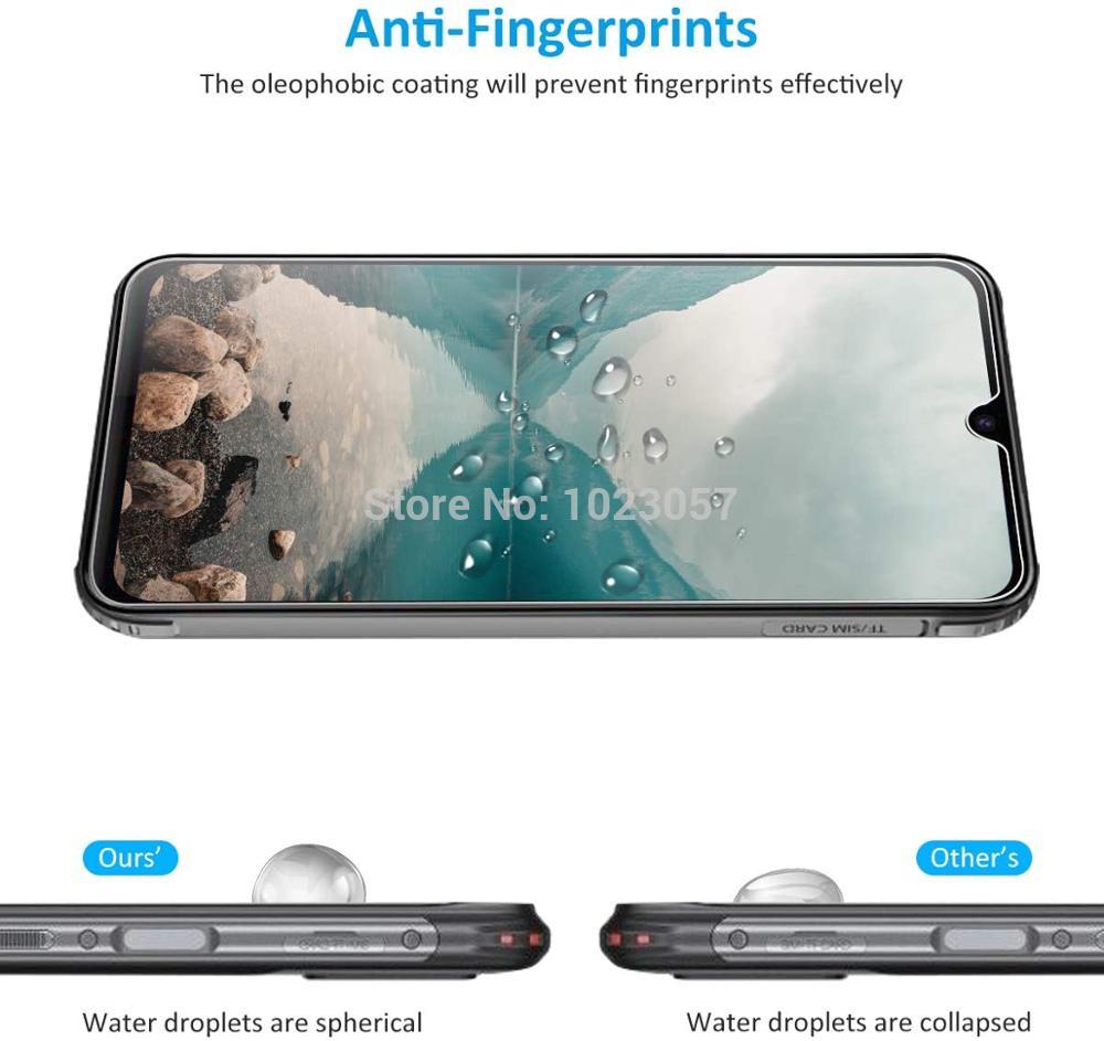 3 in 1 Glass For Doogee V20 Dual 5G Tempered Glass Camera Lens Protective Film For Doogee V20 Screen Protector