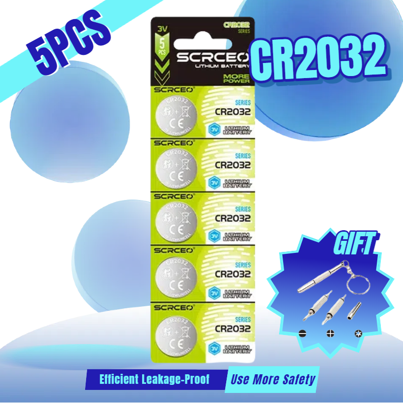 Bateria de lítio cr2032 3v dl2032 ecr2032 cr 2032, célula de botão para relógio, calculadora de brinquedo, carro, chave de controle remoto, eletrônica: Preto