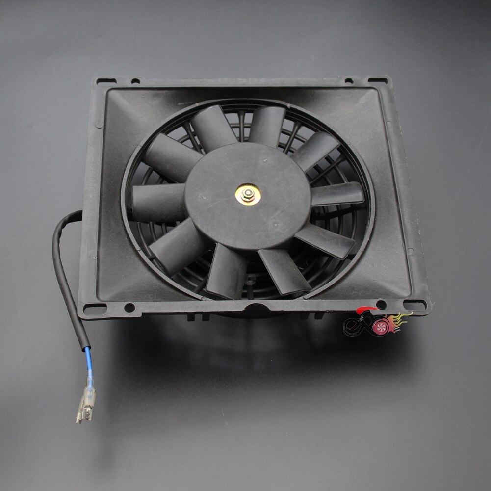 Radiador térmico de 12V, Ventilador de refrigeración eléctrico para 150cc, 200cc, 250cc, 300cc, ATV, Buggy, Go Kart