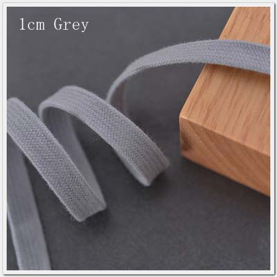 GUANDIN-corde plate en coton de couleur, corde pour travaux manuels bricolage ficelle plate en coton pour sacs, vêtement, chaussures, pantalons, casquettes/1yard/pièce: BB010-L-1Y