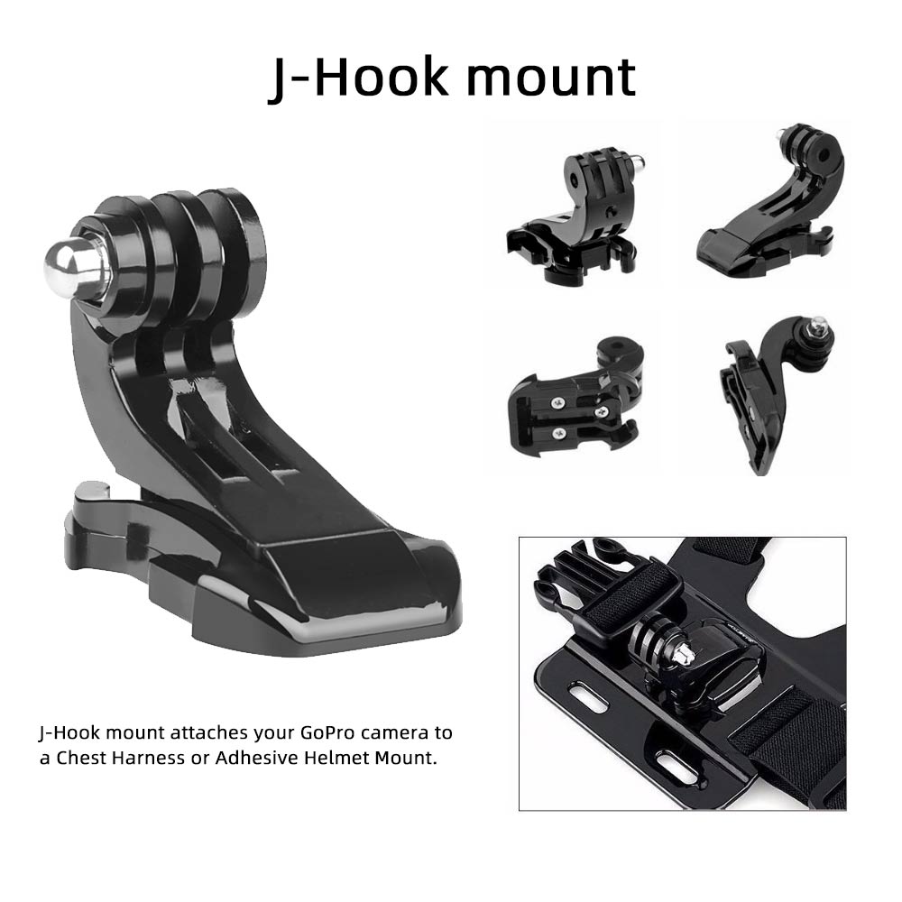 Go Pro accesorios para Gopro hero7 6 5 4 3 + cámara de acción deportiva pecho cabeza mano correa de muñeca para Xiaomi yi 4k Eken Car suption