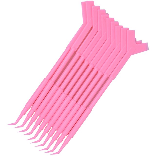 Zestaw do podnoszenia rzęs 5 para podkładka silikonowa rzęsy Perm podkładki przedłużanie rzęs akcesoria 3D zalotka aplikator narzędzia: yy 10pcs pink