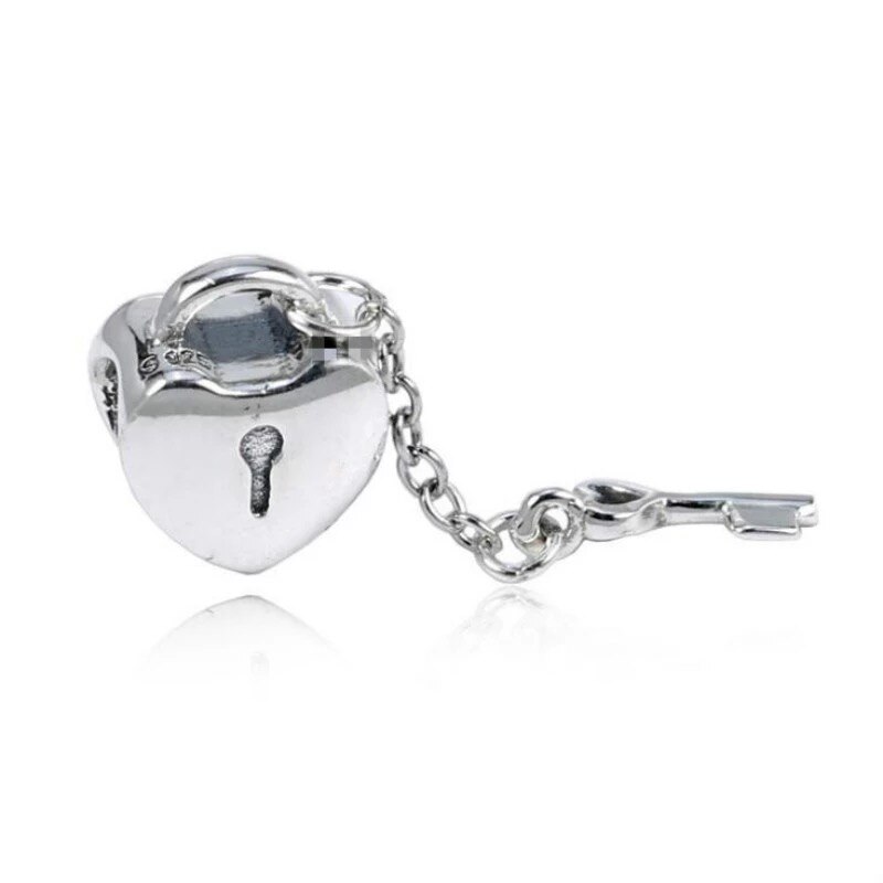 100% de Plata de Ley 925 corona flor huellas tortuga Apple Santa Claus en forma de corazón de mariposa con cuentas pulsera Charm bricolaje: 1005