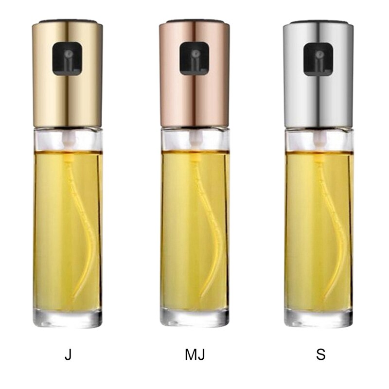 Glazen olijfolie verstuiver lekvrije druppels olie spray lege azijnfles olie dispenser voor koken salade bbq keuken bakken