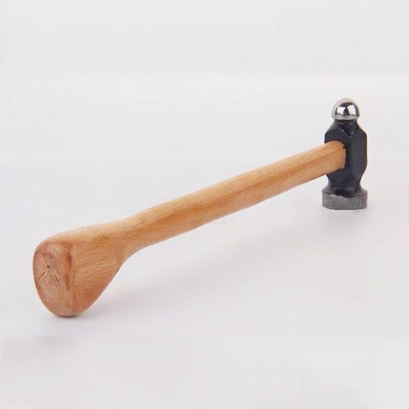 Martillo metalúrgico para joyería, herramienta para trabajo de Metal, fabricación de joyería artesanal y proyectos de bricolaje, operación Simple, buena