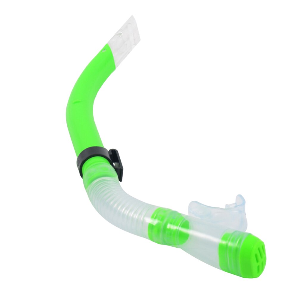 Colorful Snorkel Breathing Tube Semi-Dry Diving Swimming Training Breathing Tool