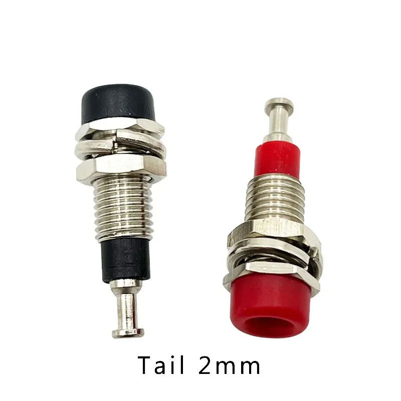 10 STKS 2 MM Banaan Socket Binding Post Moer Banaanstekker Jack Elektrische Connector Terminal Testgat