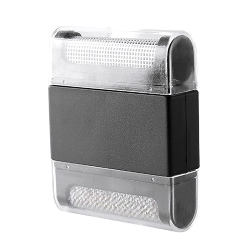Mini Portable Fur Remover Lint Remover Brush Tool Fuzz Fabric Shaver Sweater Woolen Coat Clothes Fluff Fabric Shaver: White Black A