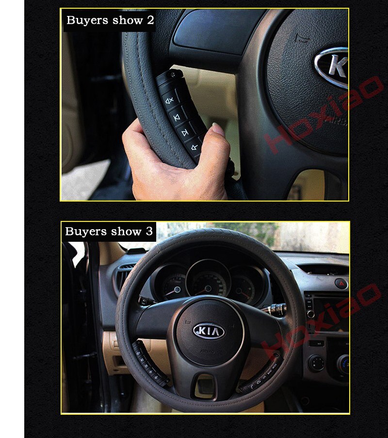 Car steering wheel remote controls use for control 2DIN DVD player universal wireless Bluetooth remote control