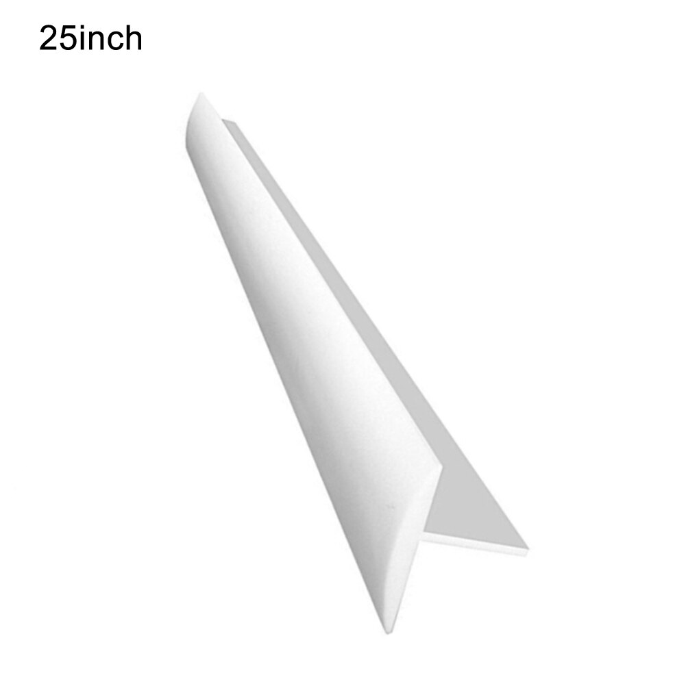 Rubber Heat-resistant Oilproof Stove Counter Gaped Protective Cover Kitchen Gadget: White