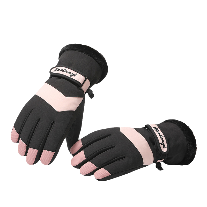 Guantes táctiles impermeables para mujer, manoplas de esquí, snowboard, pantalla táctil, cálidas, para clima frío, Invierno: Verde militar