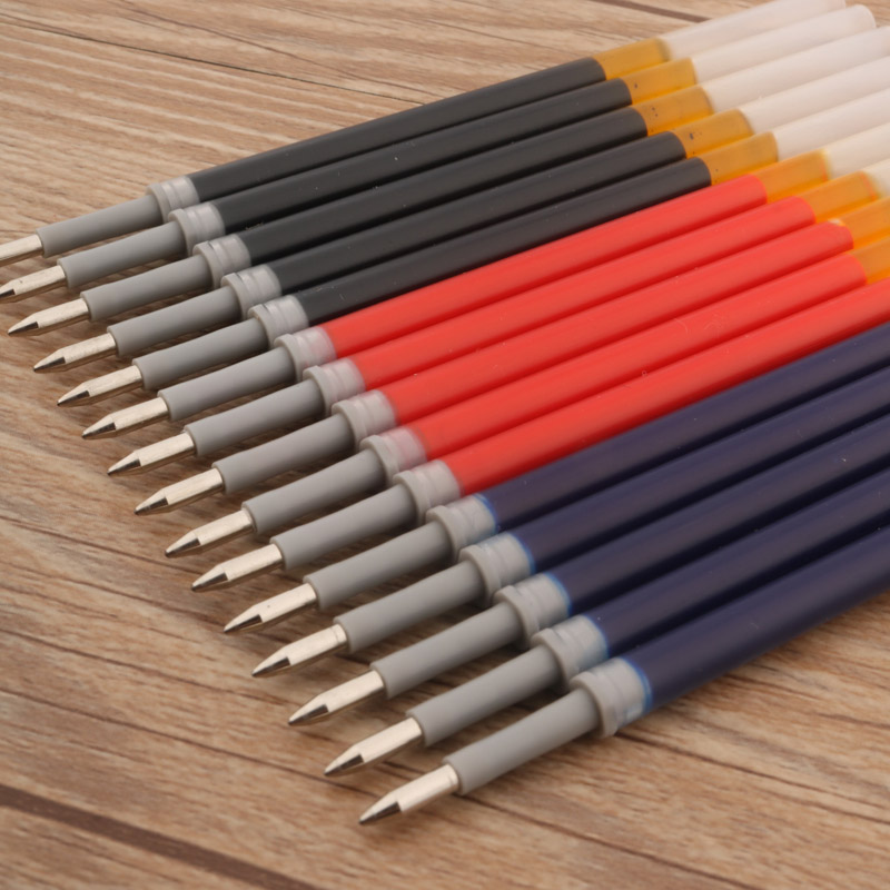 10 pz K35 Ricariche di Inchiostro ricarica a sfera 110mm 0.5mm Studente di Cancelleria Forniture per Ufficio Penna gel Ricariche