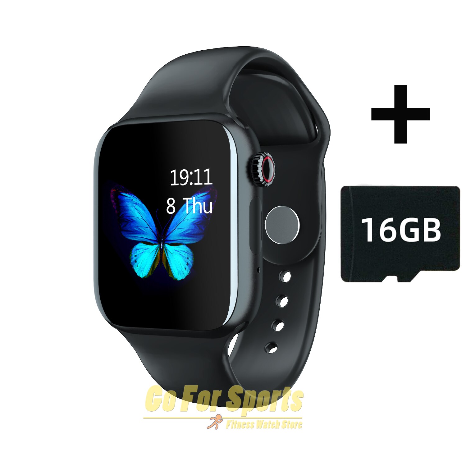 Smart Horloge Bluetooth Call Sport Fitness Band Hartslag Bloeddruk Testen Mannen Muziek Horloge Vrouwen Smartwatch Z13 Pk X6 z6S: black add 16gbTF