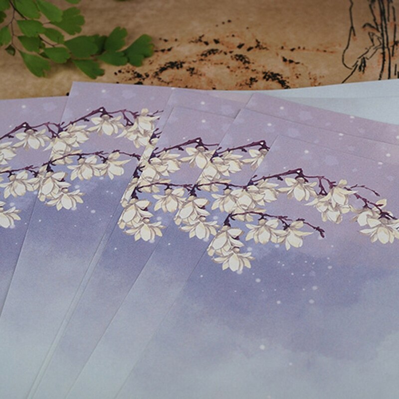 1 Set Writing Stationery Paper, Letter Writing Paper Letter Sets & 12 Pcs Pen Clipboard Holder Pen