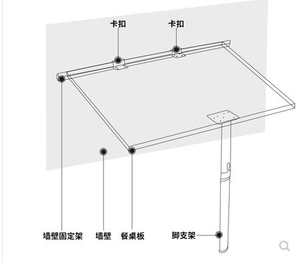 TYTXRV – Rail de guidage de pied de Table pliable en alliage d&#39;aluminium, accessoires de caravane de camping-car de