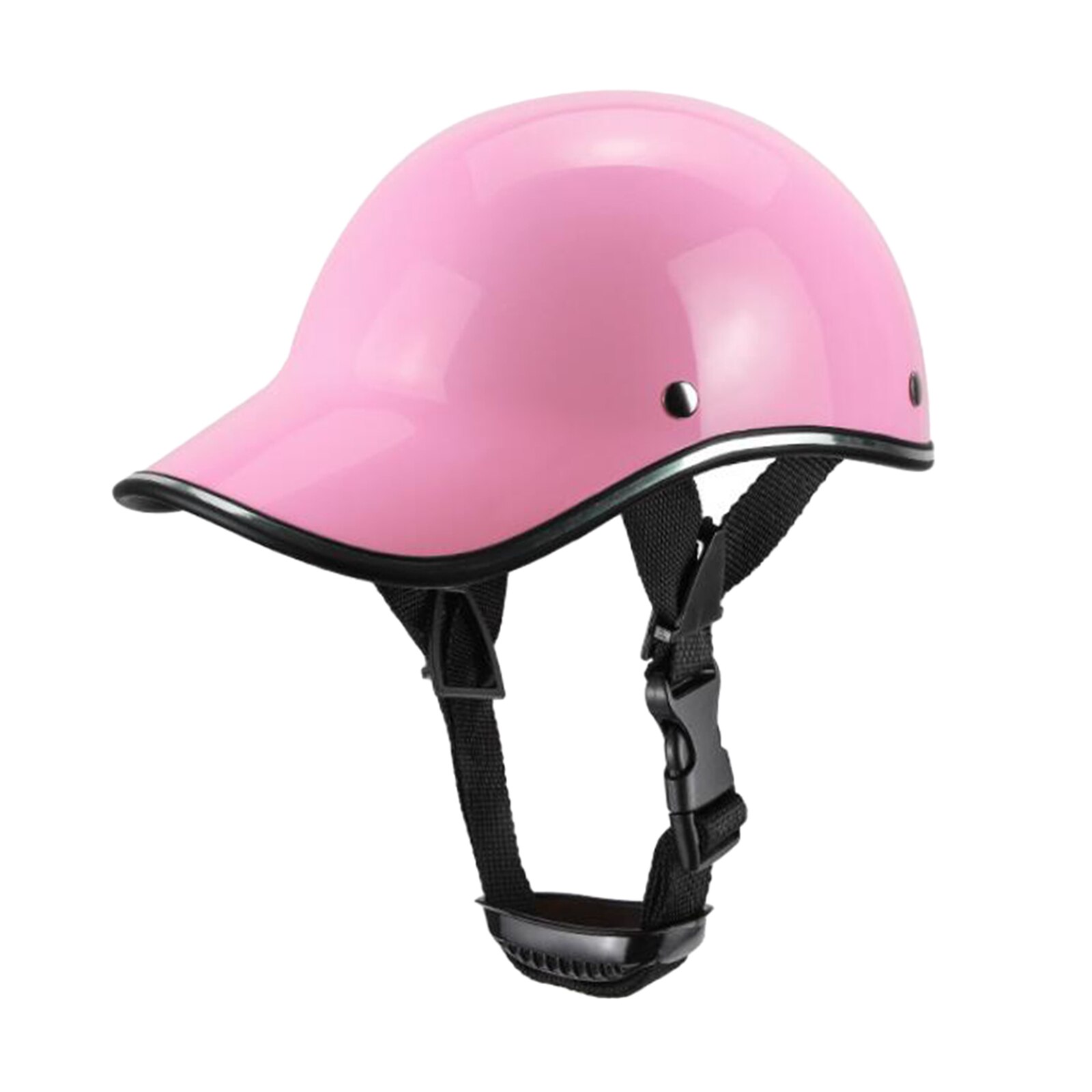Casque de Protection de tête pour vélo de route, moto, Scooter, patins à roulettes: Pink