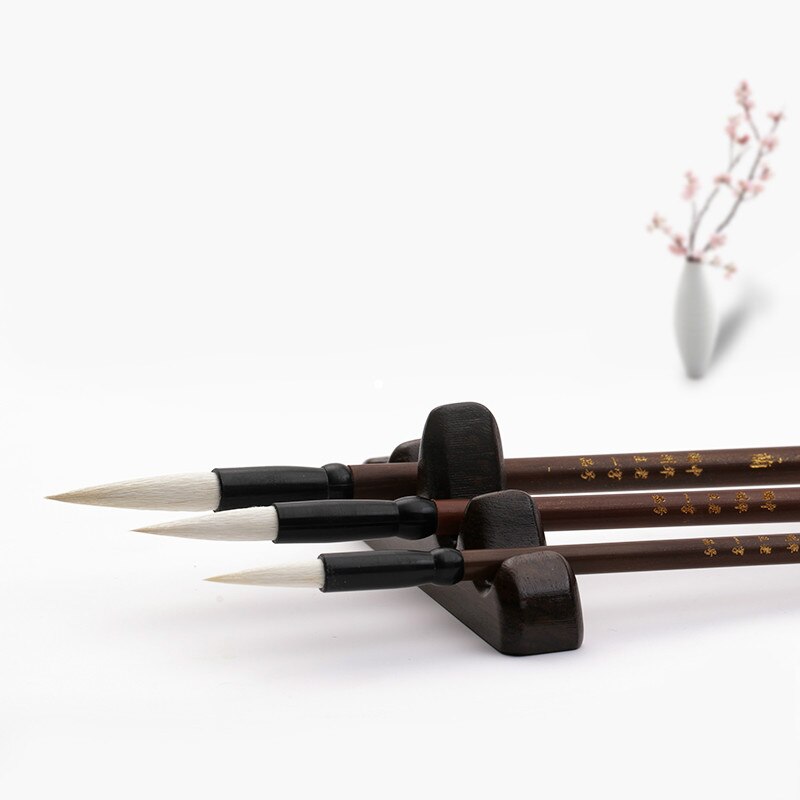 1PCS Traditional Chinese Writing Brushes Woolen Hair Writing Brush for Calligraphy Painting Practice Medium Regular Script