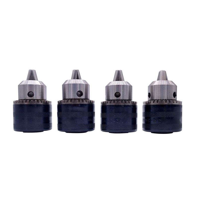 1 stücke Gewinde Bohrfutter 1,5-13mm B16 3/8 Umwandlung Bohrfutter 1/2 M12x 1,25 Schlüssel in Elektrische bohrer Keyless 3 Backenfutter