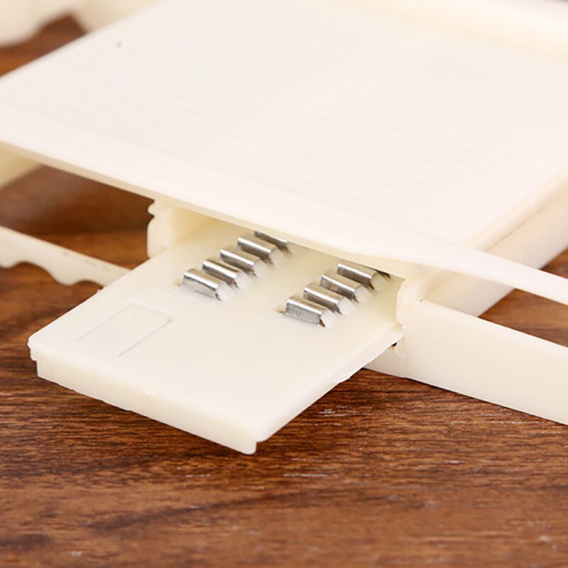 Râpe coupe-légumes multifonction en acier inoxydable, outil de cuisine pour tranches de légumes 6 pièces/ensemble