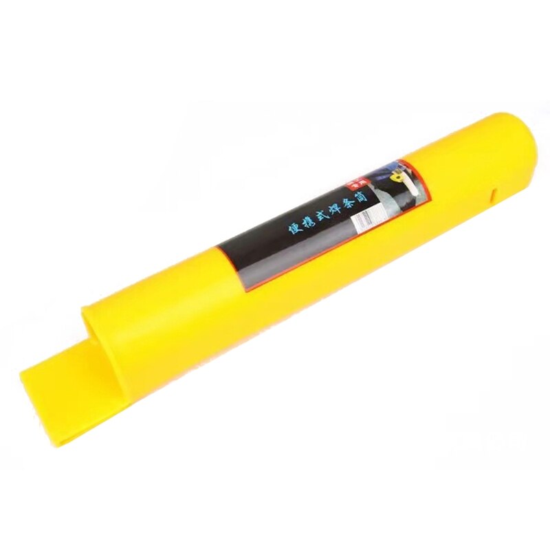 D7WA Welding Weld Electrode Rod Bottle Yellow Container Bag Hardware Welding Rod Bag