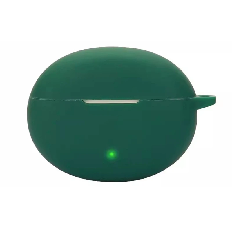 Protective Case For OPPO Enco Air4 Pro Headphones Accessory Dustproof Silicone Case Cover Waterproof: dark green