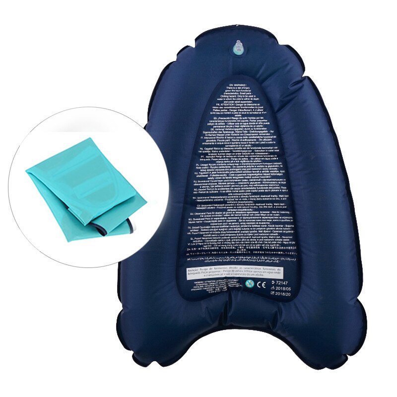 Bodyboards Outdoor Inflatable Surfboard Solid Color Buoy Kickboard Kids Safe Sea Surfing Board Lightweight Kids Body Surfboard