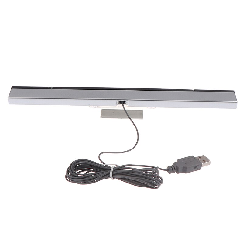 Spiel zubehör Wii Sensor Bar Verdrahtete Empfänger IR Signal Strahl USB Stecker Ersatz für Nitendo Fernbedienung