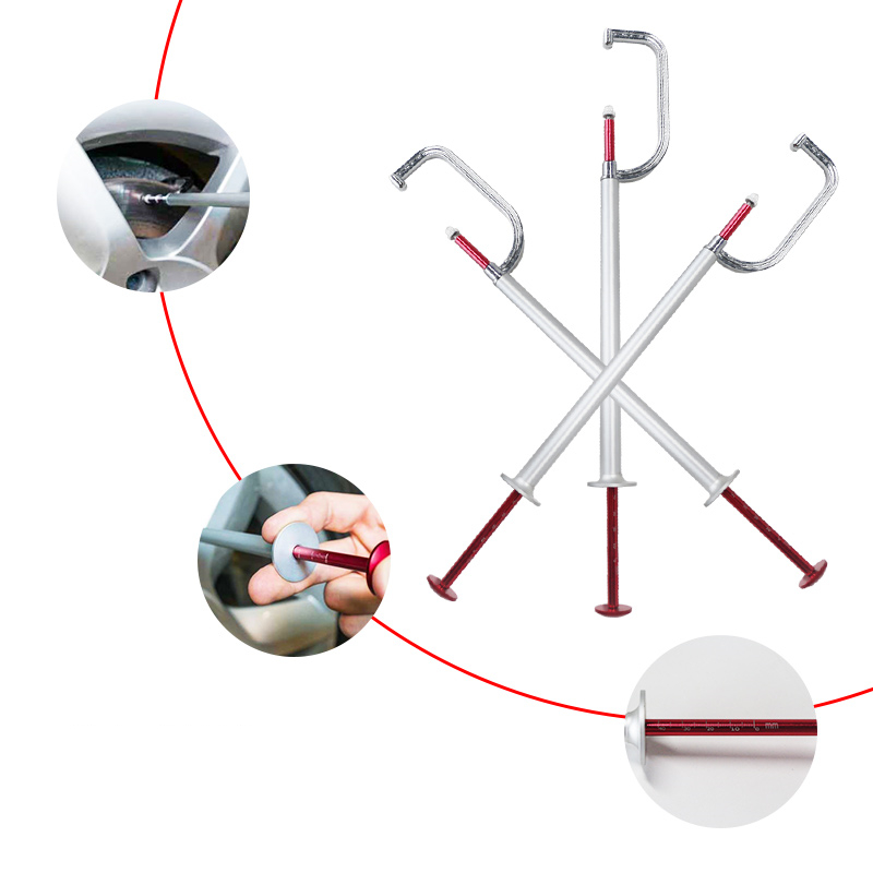 Brake Pad Thickness Gauge Non-disassembly Car Brake Disc Thickness Measuring Meter Automotive Brake Plate Test Tool