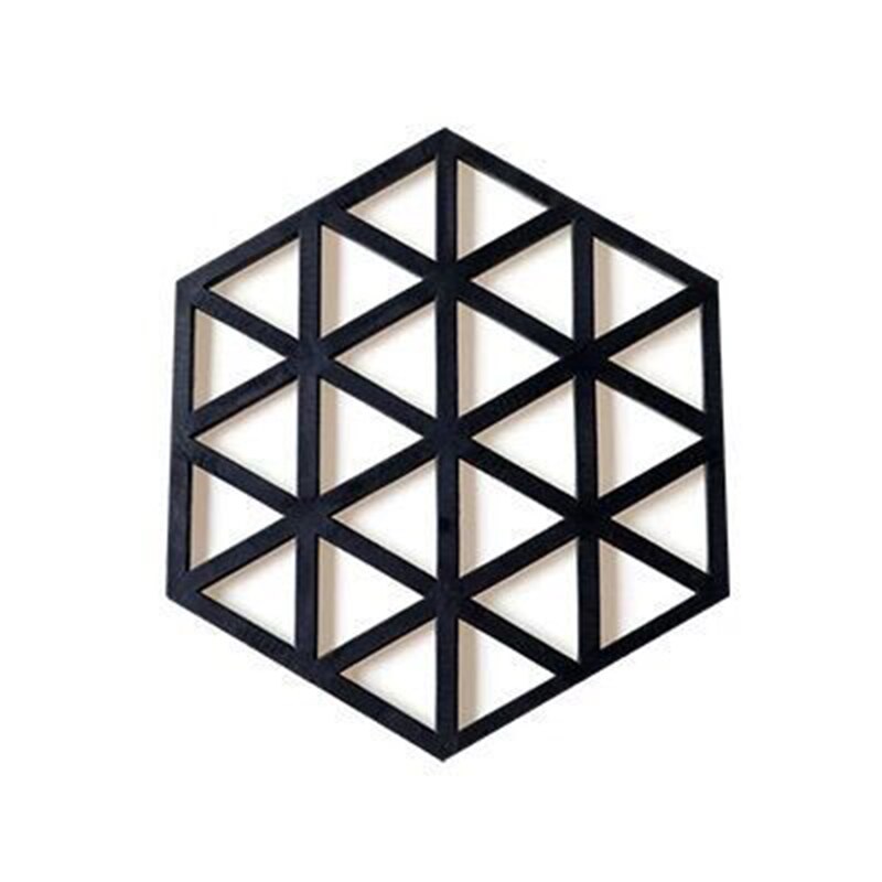 Siliconen kom drank koffie beker onderzetters placemats anti-pad antislip hexagon eettafel matten thuis desktop accessoires: 7