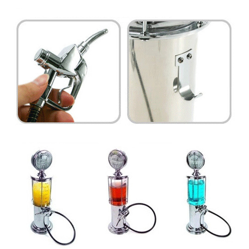 Bordspel Mini Bier Dispenser Machine Drinkgerei Single Head Pomp Met Transparante Laag Gas Station Bar Voor Dri