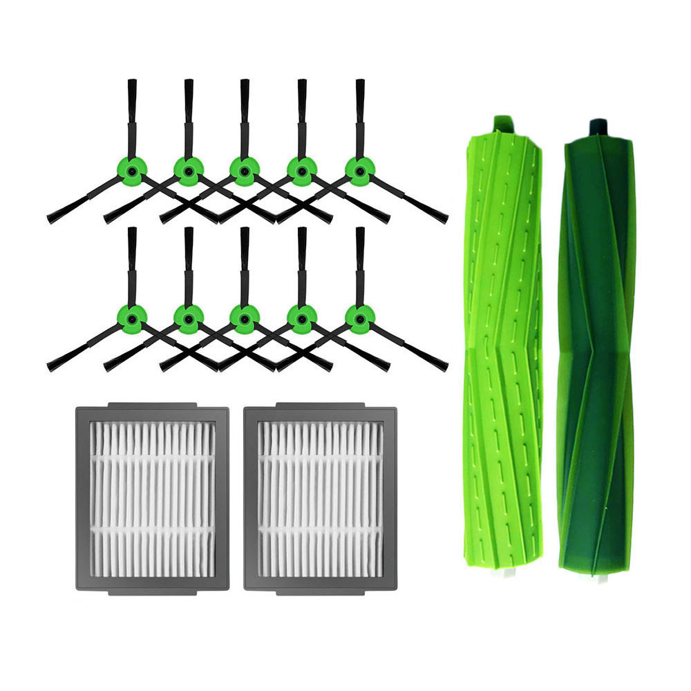 Hepa-filter, hauptbürste, seitenbürste, staubbeutel für irobot roomba  i3 i3+ i4 i4+ i5 i6 i7 i8 j5 j5+ j6 j6+ j7 j7+ j8 j8+ j9 j9+ e5 e6 e7: Rosa