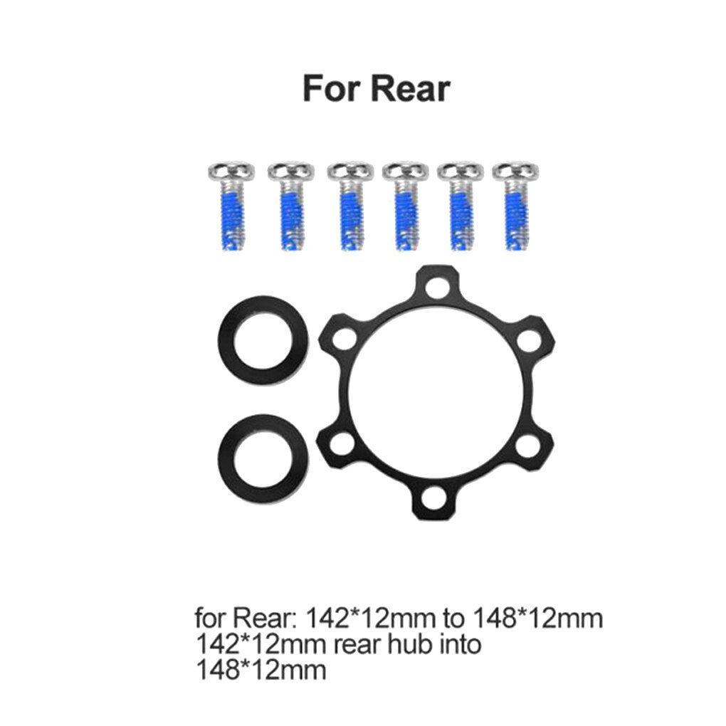Bike Front Boost Hub 100*15mm To 110*15mm 142*12mm To 148*12mm Adapter Kit Bicycle Hub Converter Adaptor Accessory: OD0921-02