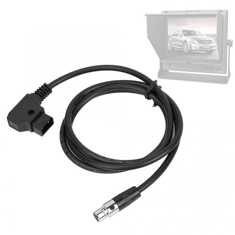 D-Tap Male to Female Mini XLR 4 Pin Cable Power Supply Adapter for VFM 5.6" Monitor
