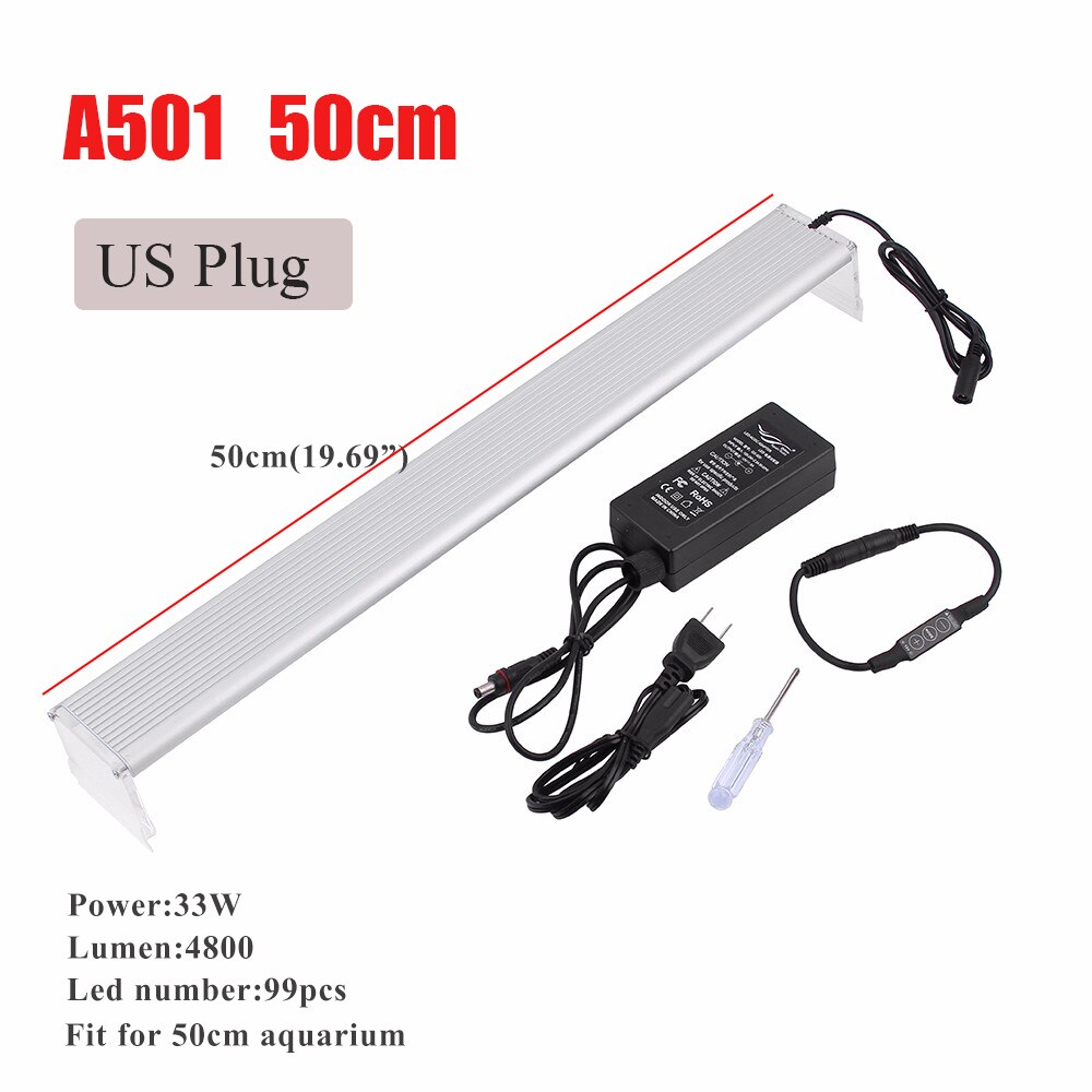Chihiros Een-Serie Aquarum Led Verlichting S2 Pro Led Licht Dimmer Controller Modulator Water Plant Groeit Licht Aquarium overhead: A501 US Plug