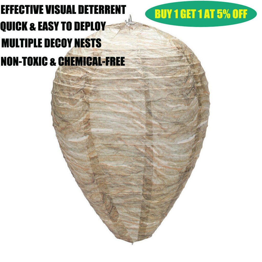 Original Natural And Safe Non-toxic Hanging Wasp Deterrent For Wasps Hornets Yellow Jackets Outdoor Tech
