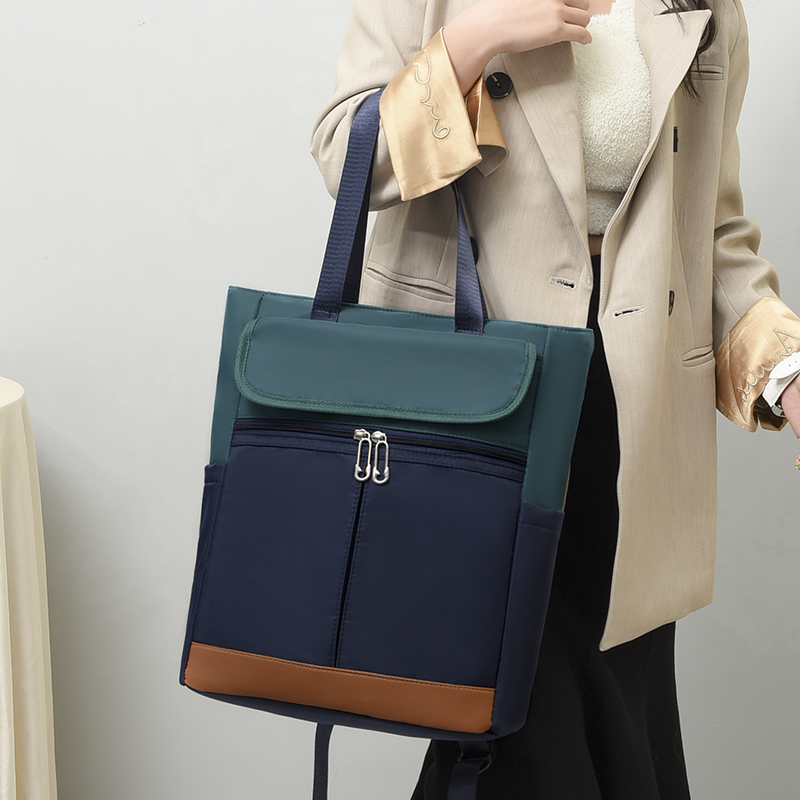 Oxford waterproof women's business backpack, fashionable female student backpack, computer bag, leisure travel bag сумка женская