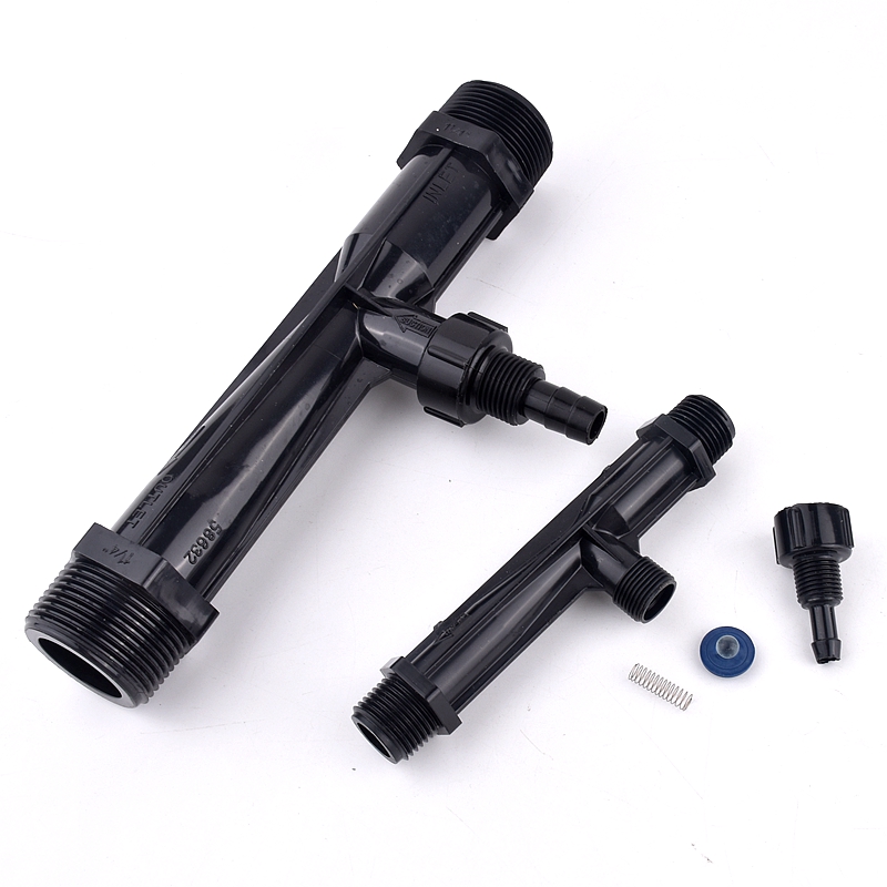 1Pc 1/4 "~ 2" Filettatura Maschio Venturi Sistema di Irrigazione Iniettore di Fertilizzante, Giardino Automatico Iniettore di Fertilizzante Tubo dell'acqua Siringa