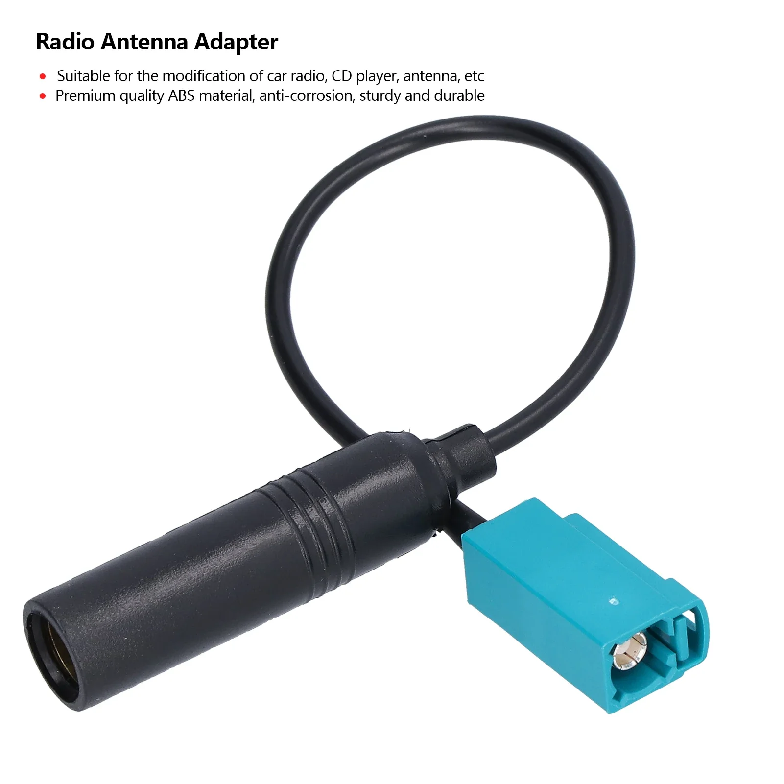 Autoradio-Radio antennen Adapter Kabel CD-Spieler ISO-Antennen konverter Draht Auto-Zubehör