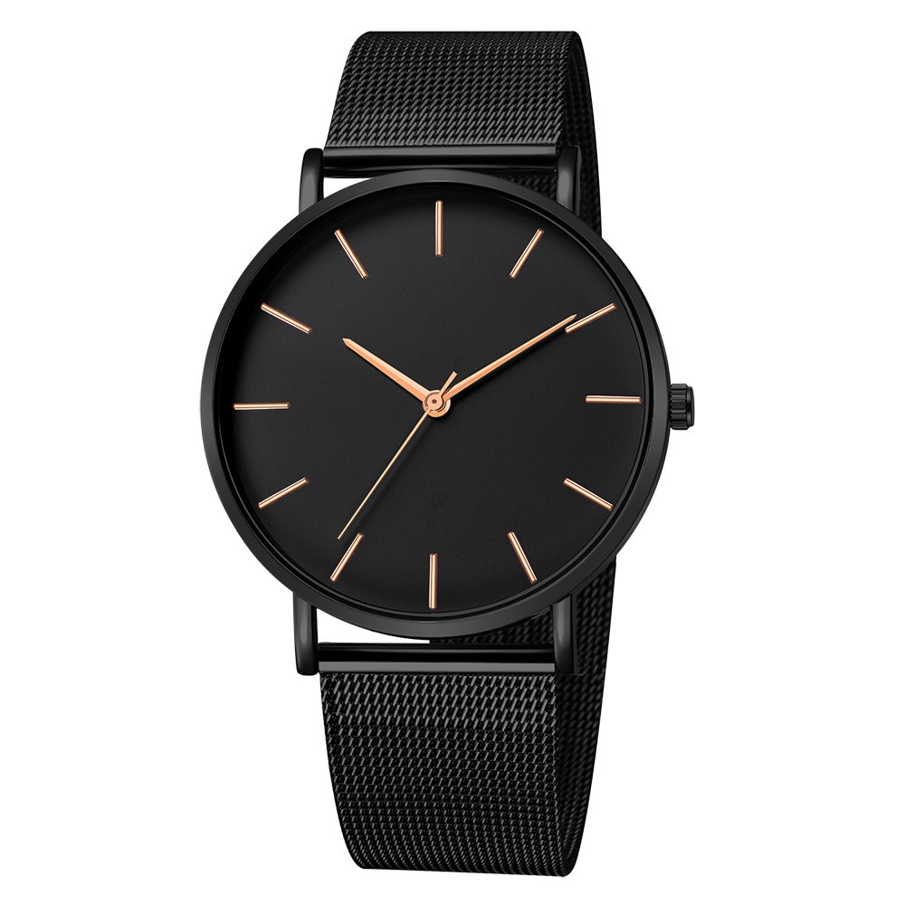 Luxury Ultra Thin Wrist Watches for Men Top Brand Quartz Male Clock Man Steel Watch Relogio Masculino