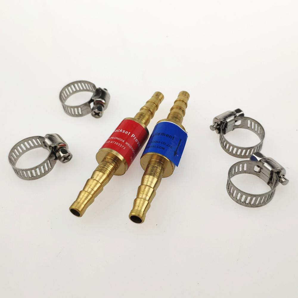 Safety Valve Flashback Arrestor Oxygen Acetylene/Fuel Welding/Cutting Torch 8mm/0.31" or 10mm/0.4" Hose