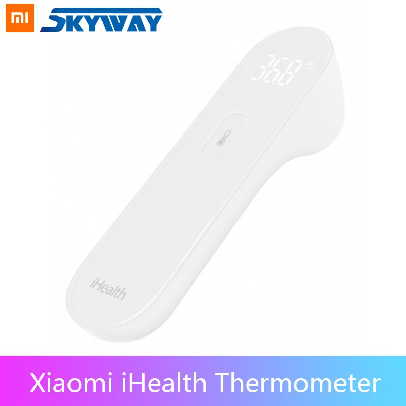 Originele Xiaomi Mijia Ihealth Thermometer Led Digitale Koorts Infrarood Klinische Non Nontact Meting Led Scherm