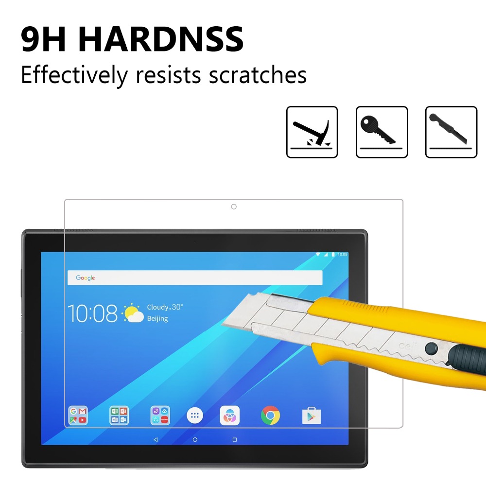 9H verre trempé pour Lenovo TAB M10 X605F 10.1 pouces protecteur d'écran Film protecteur pour Lenovo TB-X605F verre trempé