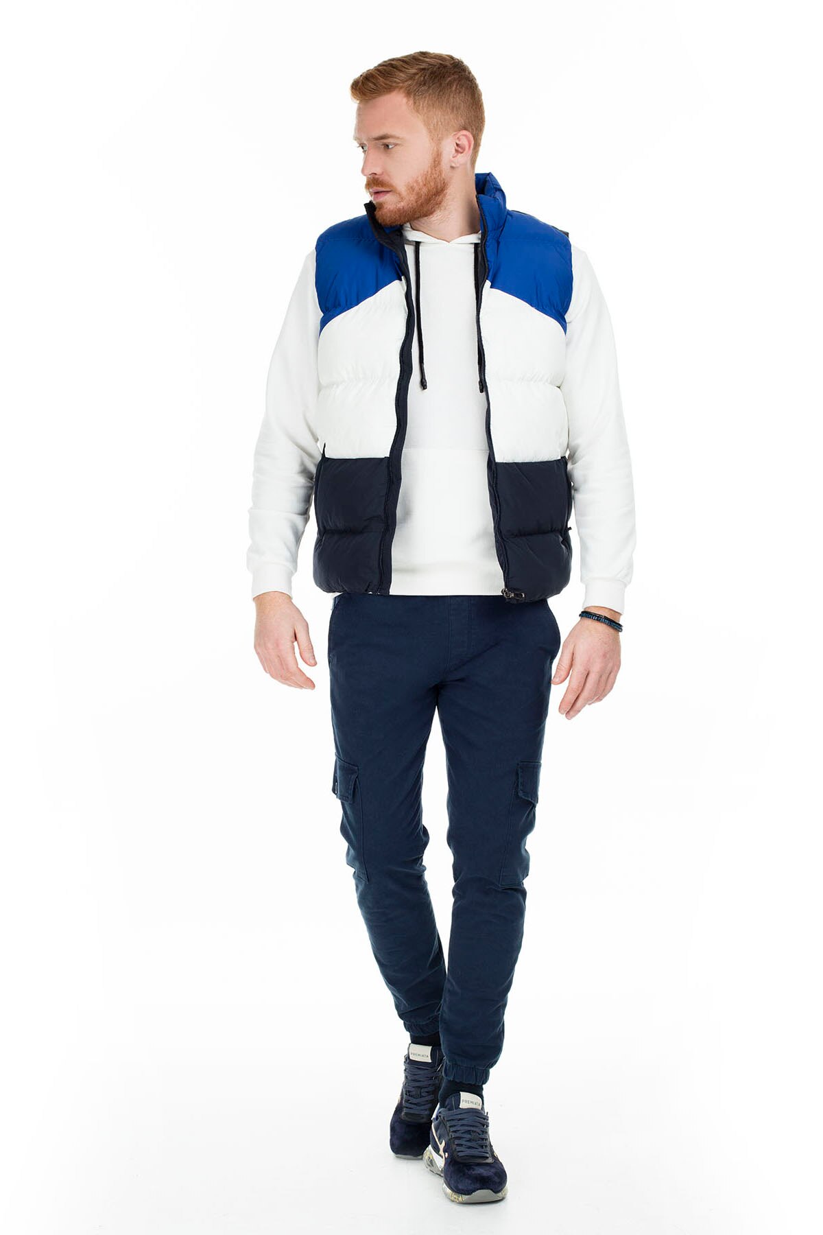 Buratti Rechtop Kraag Slim Fit Vest Mannen Vest 5622352 W0