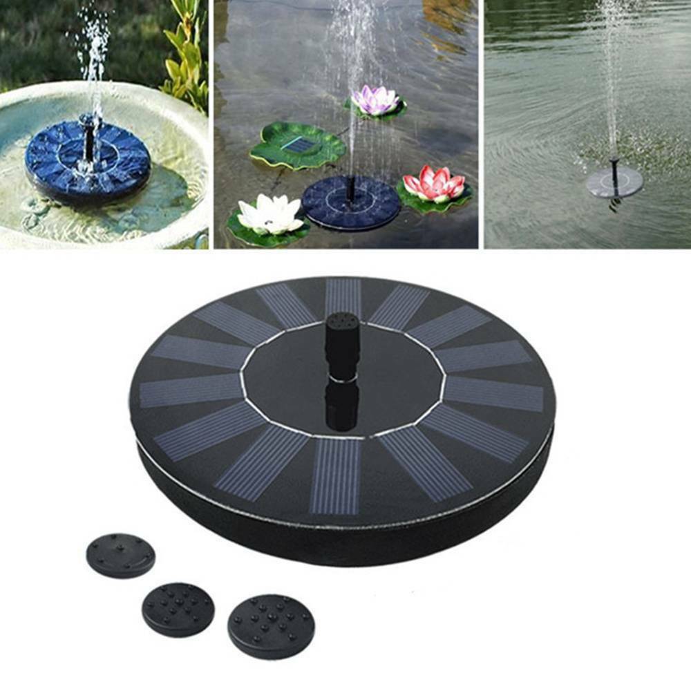 Solar-powered Floating Fountain Garden Use Cute Shape Floating Style Automatic Operation Suitable For Fish Tank Small Fish Pond