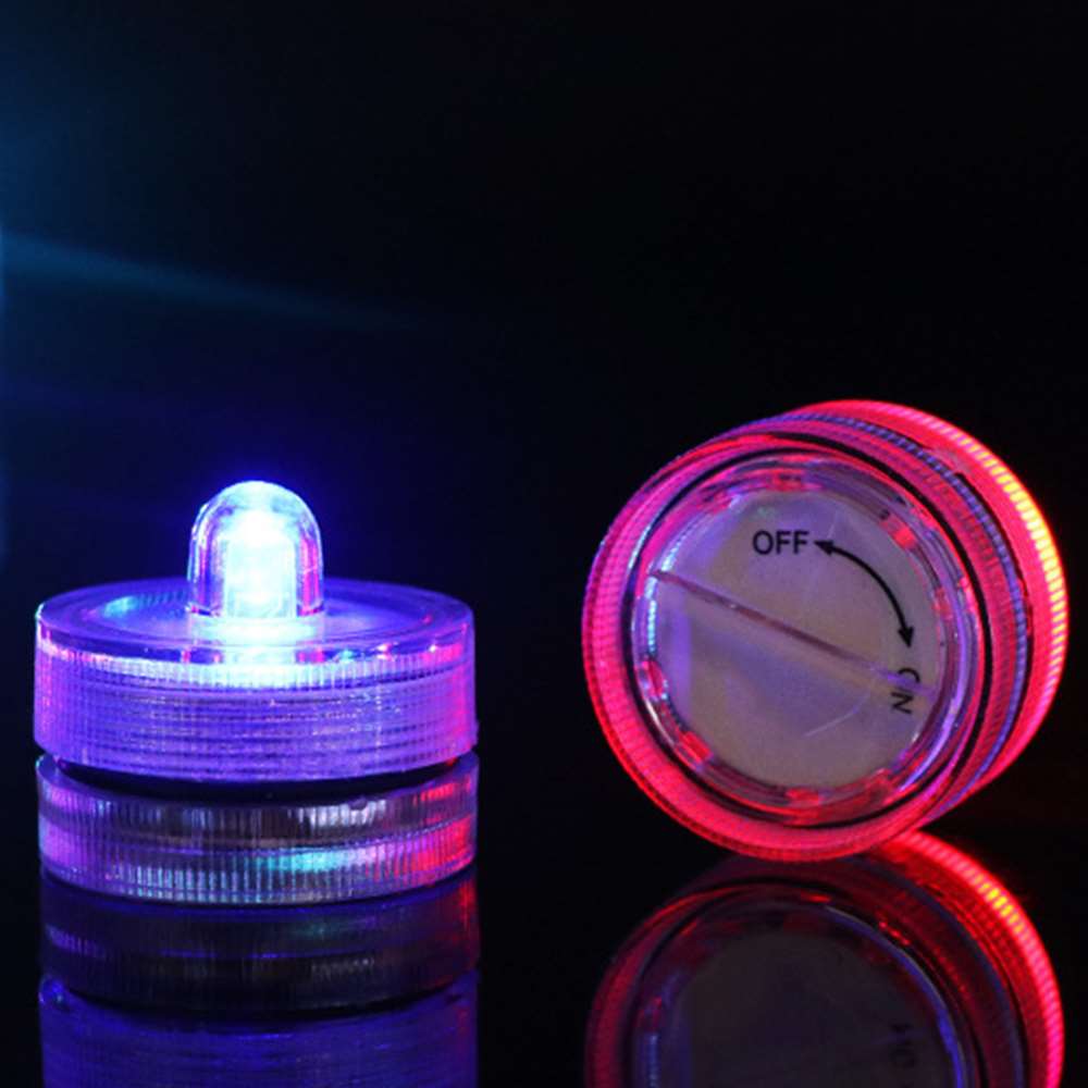 LED Tealight Lights Candles for Party Wedding Decorations LED Submersible Tea Light Candle Flameless Wedding Party Decoration