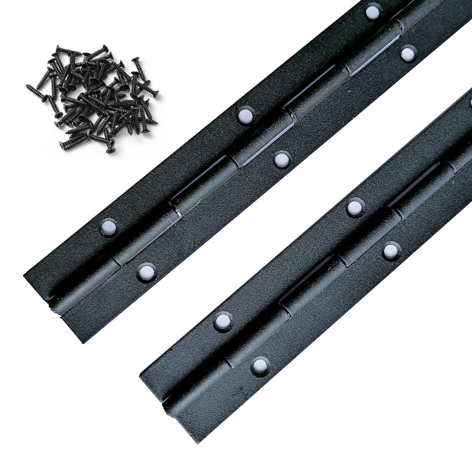 6in-20in Piano Hinges Heavy Duty Stainless Steel 304 Continuous Hinge Long Cabinet Cupboard Furniture 2pcs 8in 10in 12in 16in