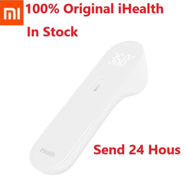 Xiaomi Ihealth Thermometer Hand Nauwkeurige Digitale Koorts Infrarood Klinische Thermometer Contactloze Meting Led Getoond: Xiaomi iHealth PT3