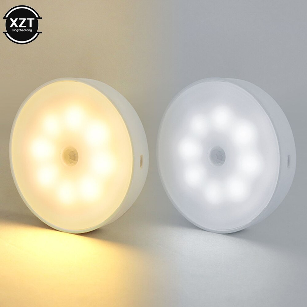 Bedroom Decor Night Lights Motion Sensor Night Lamp USB Charging Bedroom Decoration Led Night Light MOONSHADOW