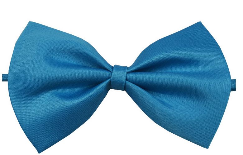 Strikken voor kinderen, huisdieren, effen vlinderstrik, bruiloftstrik, feeststrik, accessoires, strik  bc344: 34415 zeeblauw